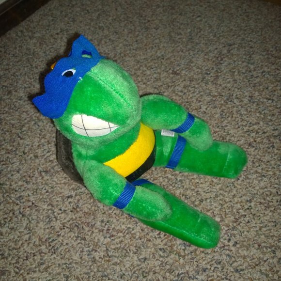 Vintage 1989 Teenage Mutant Ninja Turtles Leonardo Doll - Picture 8 of 8